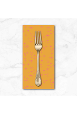 PD's Monaluna Collection Moonlit, Glimmer in Tangerine, Dinner Napkin