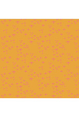 Monaluna Moonlit, Glimmer in Tangerine, Fabric Half-Yards