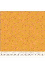 Monaluna Moonlit, Glimmer in Tangerine, Fabric Half-Yards