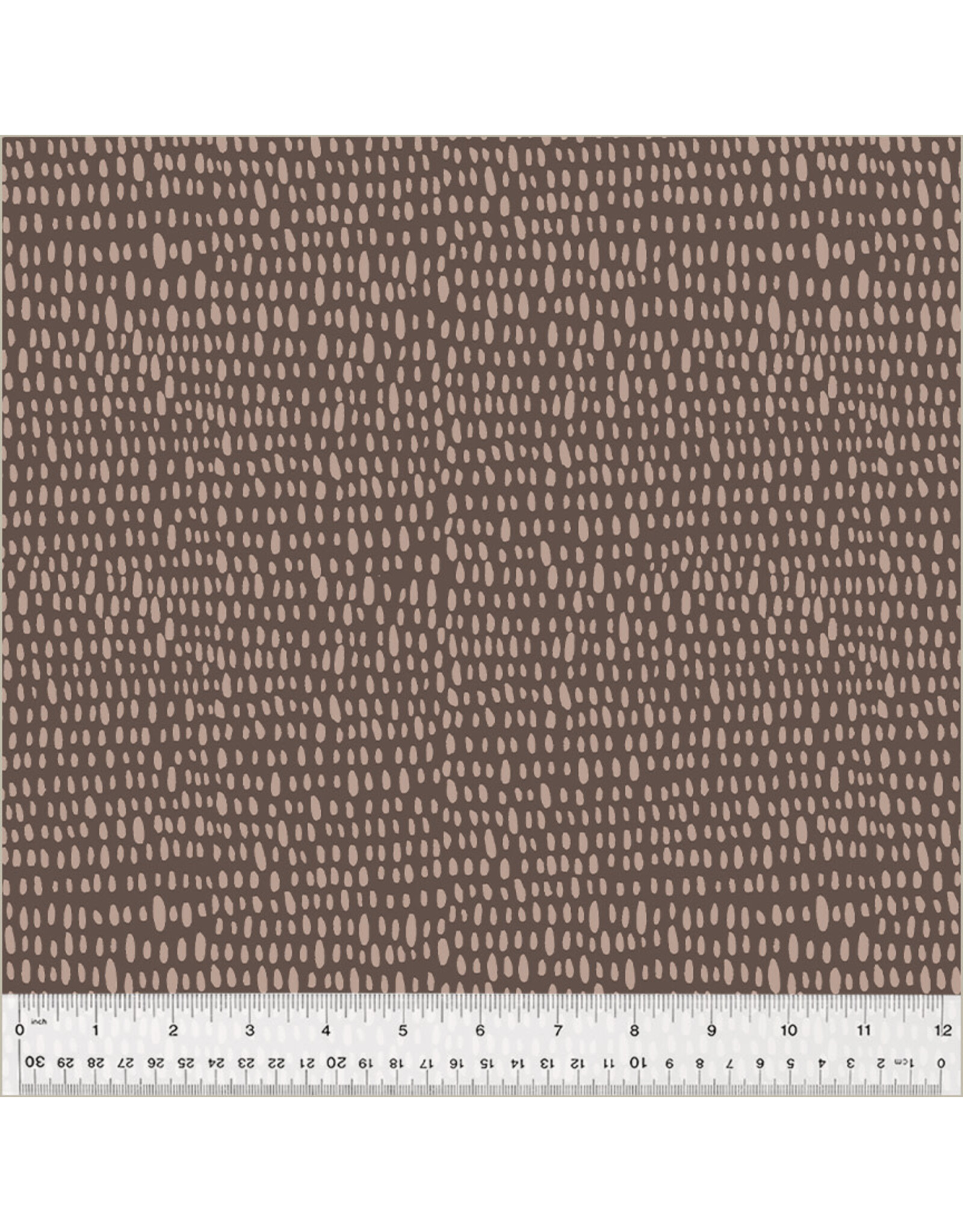 Monaluna Moonlit, Rainfall in Bark, Fabric Half-Yards
