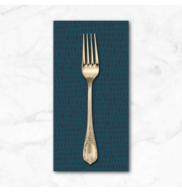 PD's Monaluna Collection Moonlit, Rainfall in Ultramarine, Dinner Napkin