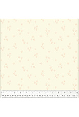 PD's Monaluna Collection Moonlit, Sprout in Ivory, Dinner Napkin