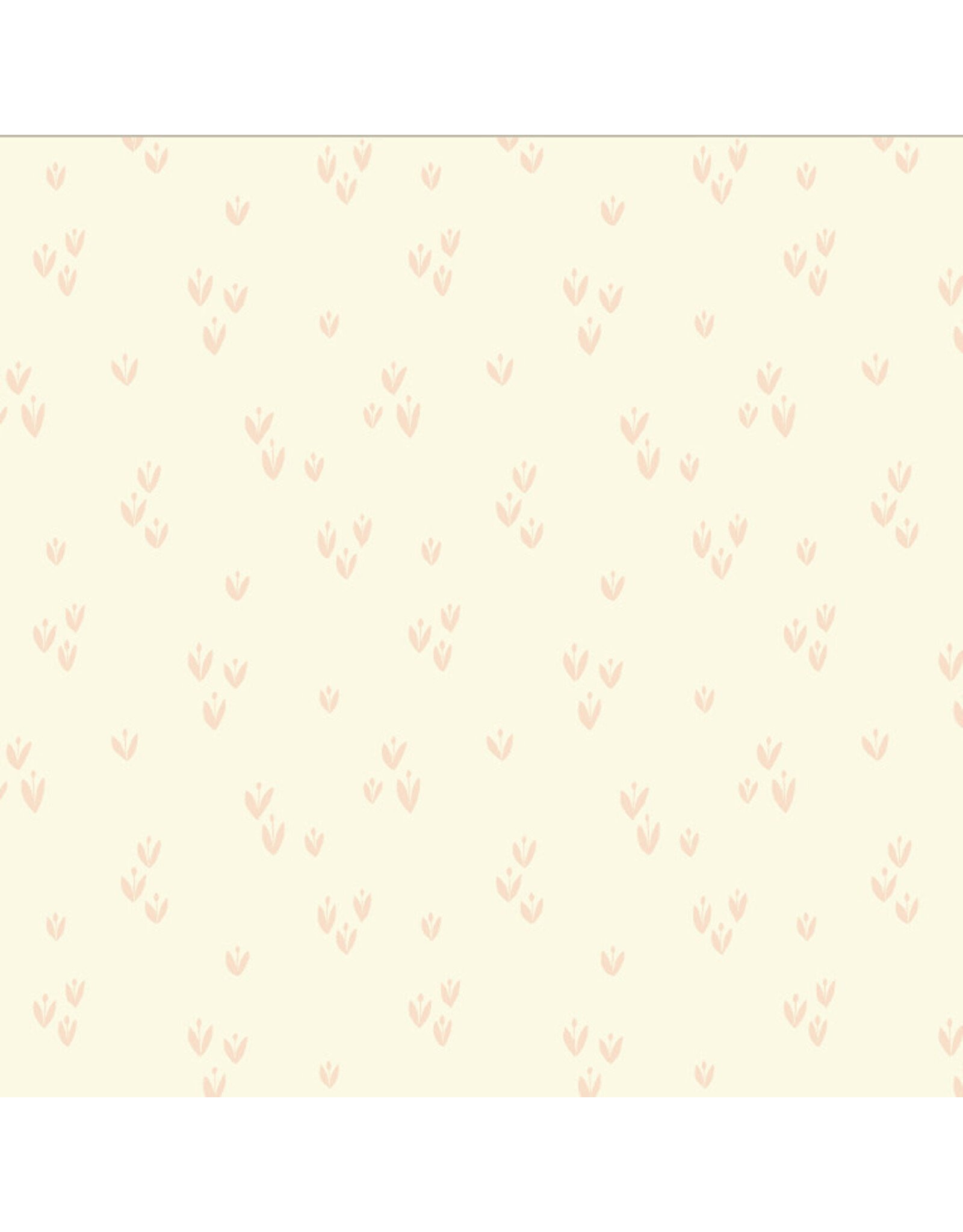 Monaluna Moonlit, Sprout in Ivory, Fabric Half-Yards