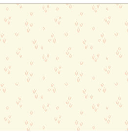 Monaluna Moonlit, Sprout in Ivory, Fabric Half-Yards