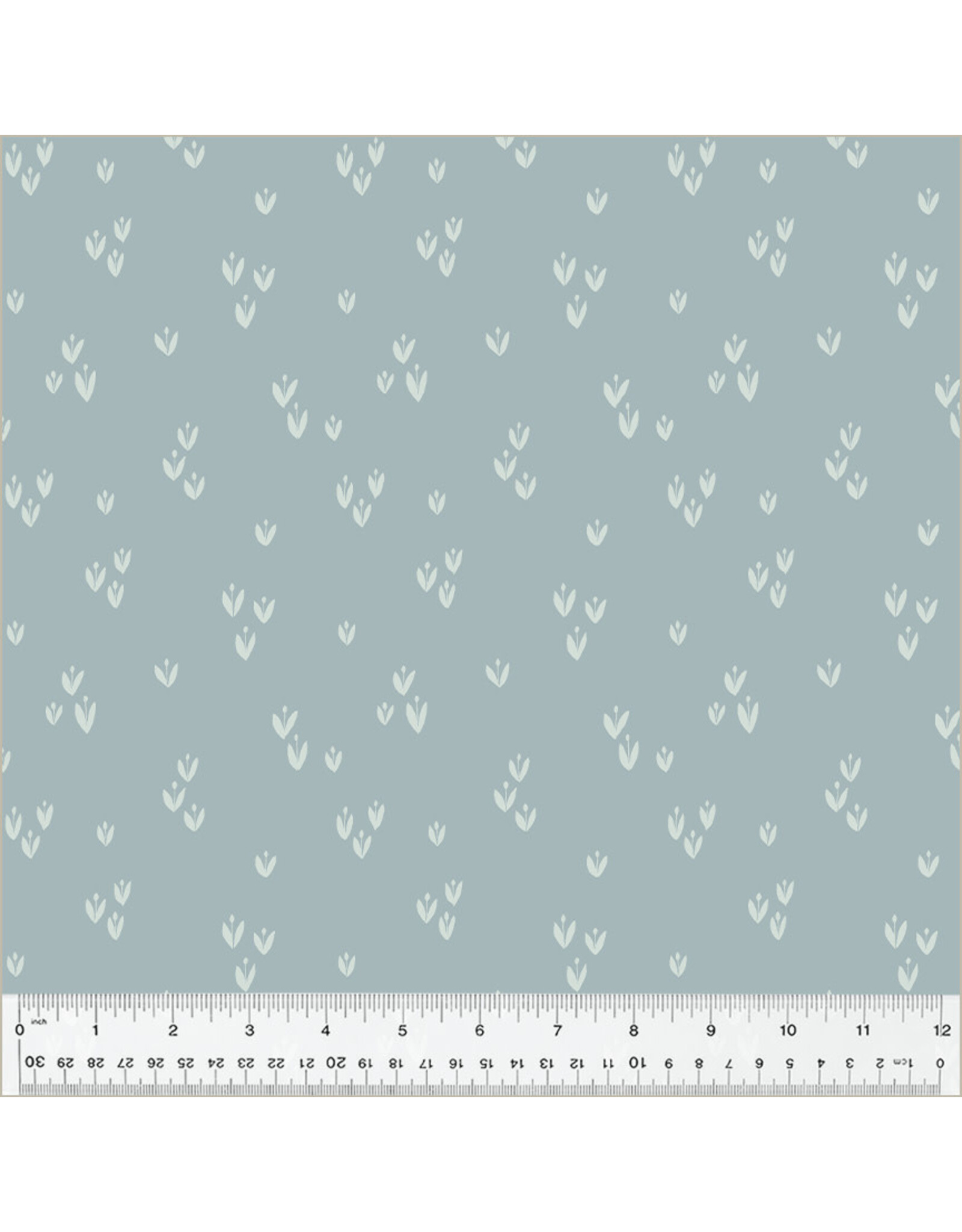 Monaluna Moonlit, Sprout in Mist, Fabric Half-Yards