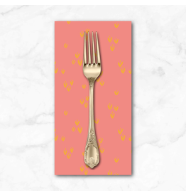 PD's Monaluna Collection Moonlit, Sprout in Peony, Dinner Napkin