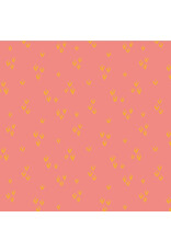 Monaluna Moonlit, Sprout in Peony, Fabric Half-Yards Monaluna Moonlit, Sprout in Peony, Fabric Half-Yards