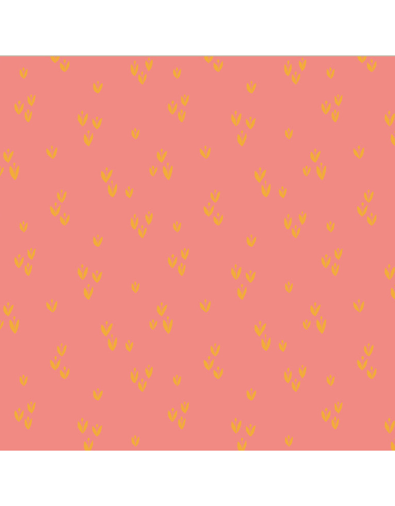 Monaluna Moonlit, Sprout in Peony, Fabric Half-Yards