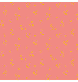 Monaluna Moonlit, Sprout in Peony, Fabric Half-Yards