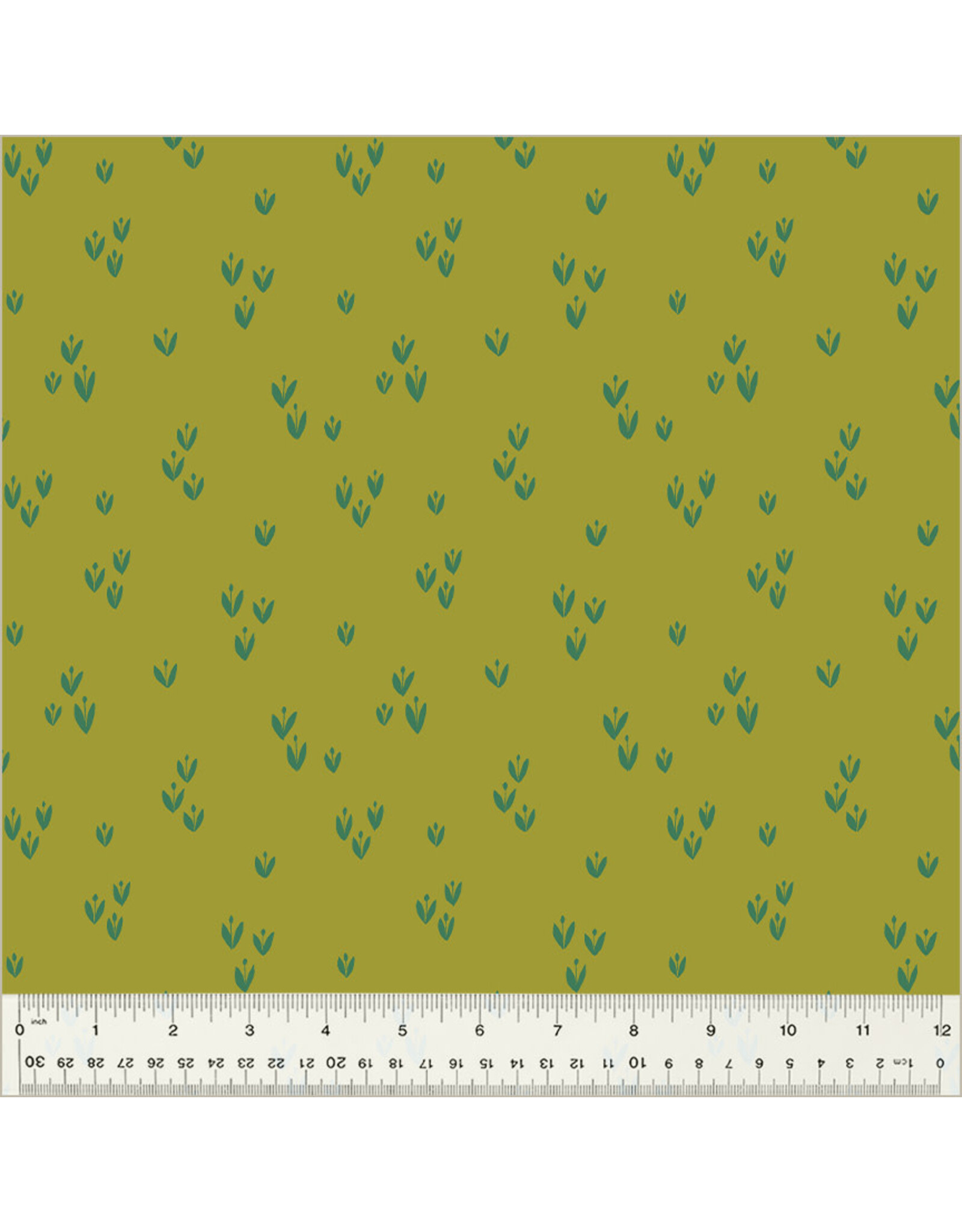 Monaluna Moonlit, Sprout in Sprig, Fabric Half-Yards
