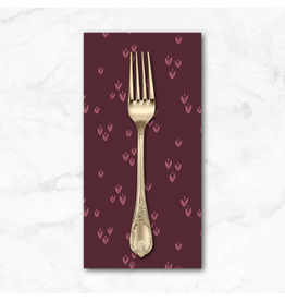 PD's Monaluna Collection Moonlit, Sprout in Wine, Dinner Napkin