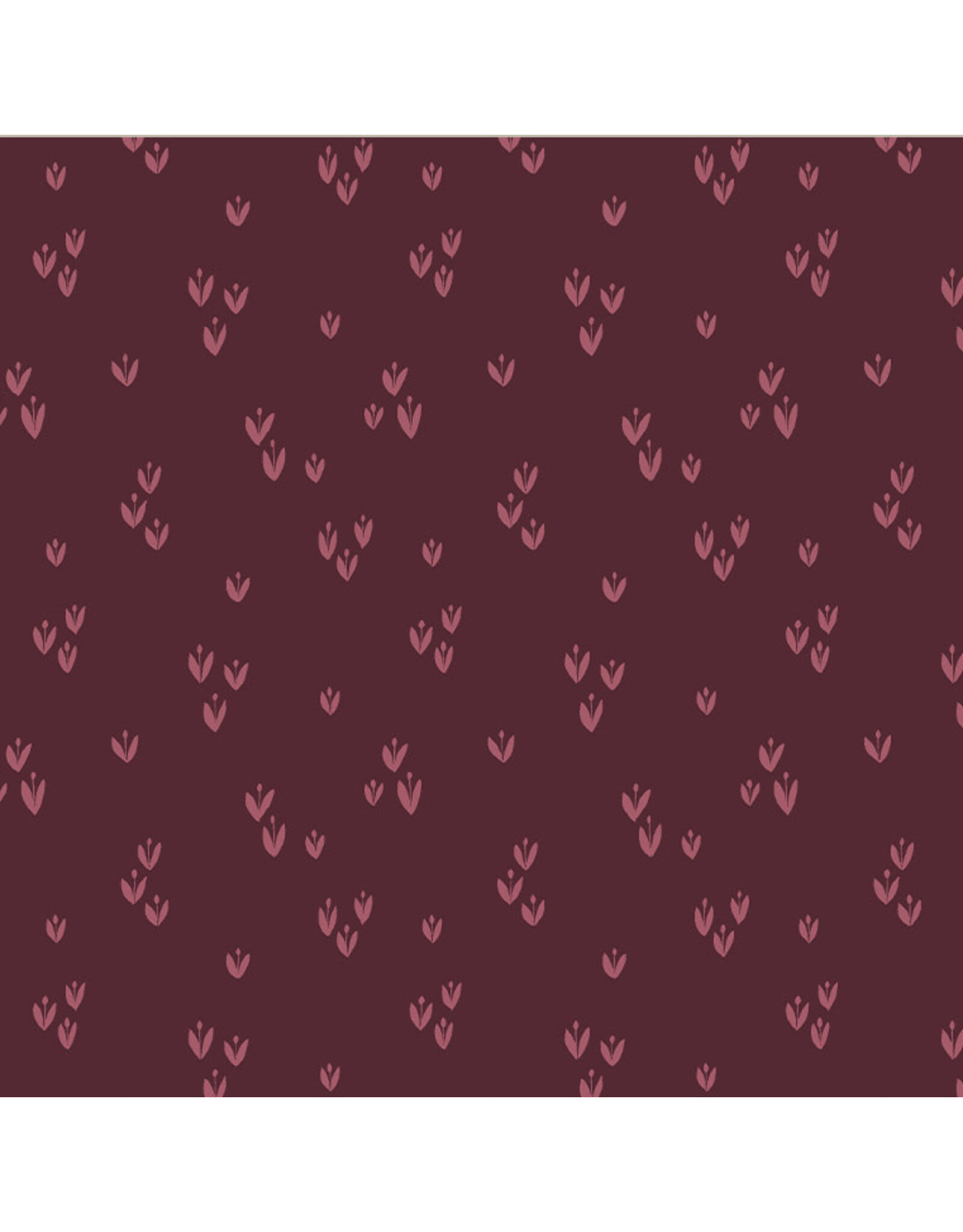 Monaluna Moonlit, Sprout in Wine, Fabric Half-Yards