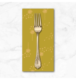 PD's Monaluna Collection Moonlit, Wish in Brass, Dinner Napkin