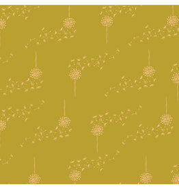 Monaluna Moonlit, Wish in Brass, Fabric Half-Yards