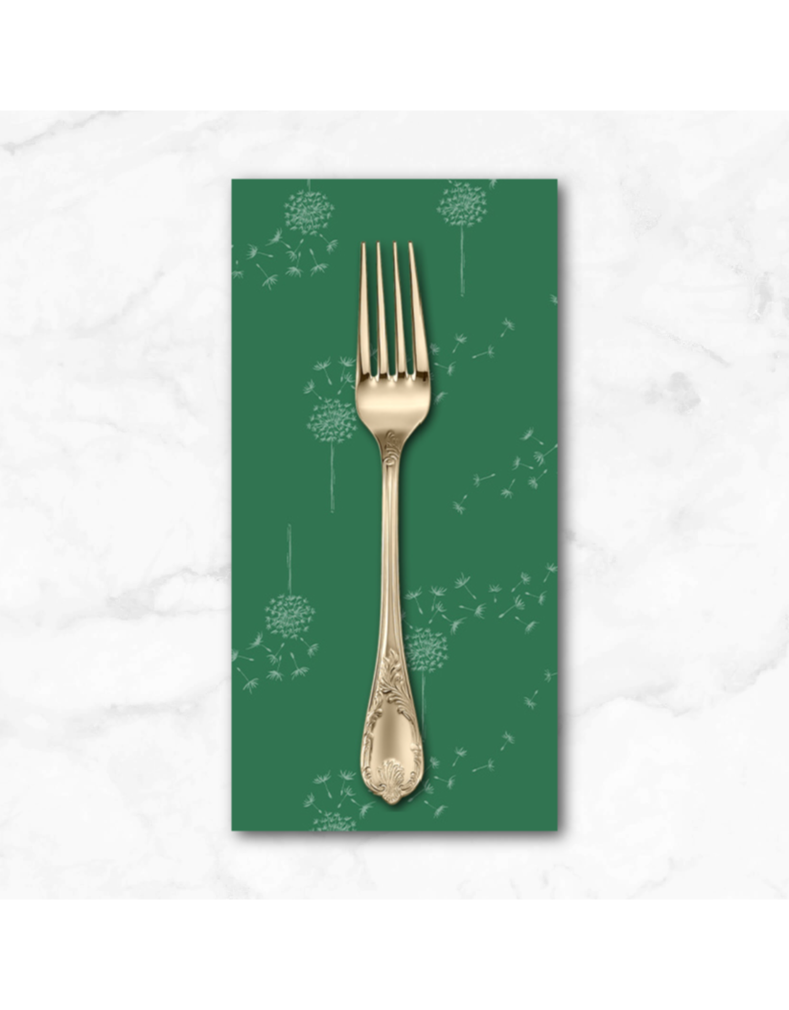 PD's Monaluna Collection Moonlit, Wish in Emerald, Dinner Napkin