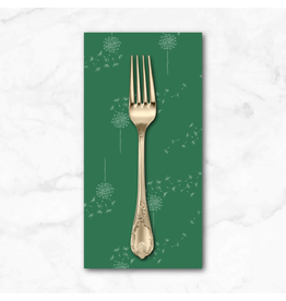 PD's Monaluna Collection Moonlit, Wish in Emerald, Dinner Napkin