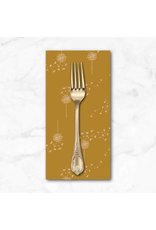 PD's Monaluna Collection Moonlit, Wish in Mustard, Dinner Napkin PD's Monaluna Collection Moonlit, Wish in Mustard, Dinner Napkin