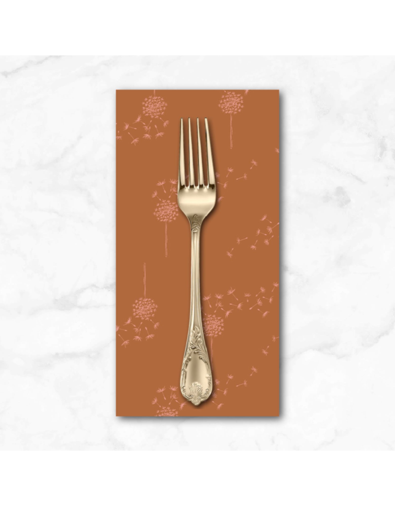 PD's Monaluna Collection Moonlit, Wish in Pumpkin, Dinner Napkin