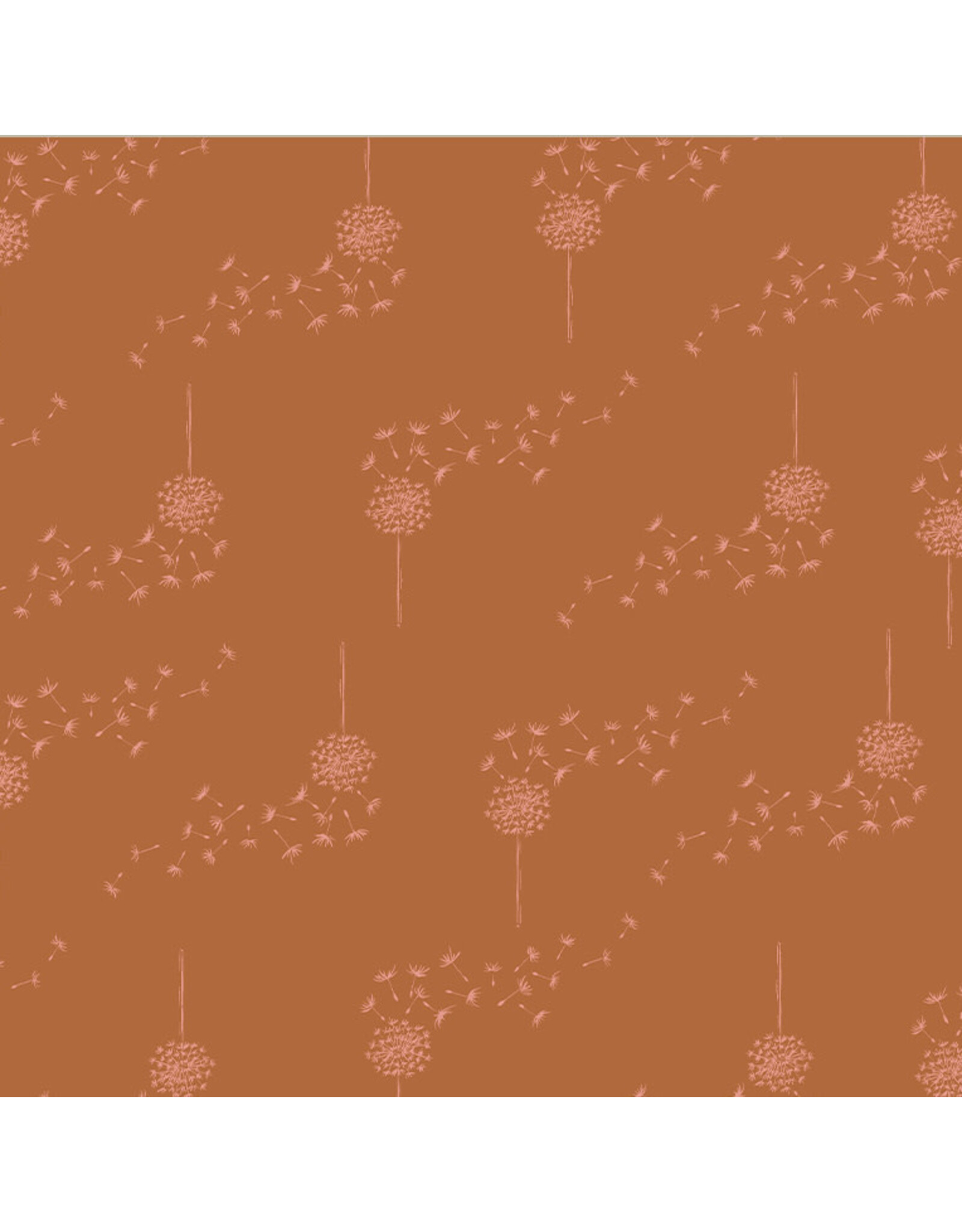 Monaluna Moonlit, Wish in Pumpkin, Fabric Half-Yards