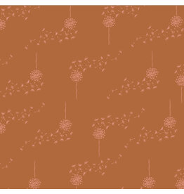 Monaluna Moonlit, Wish in Pumpkin, Fabric Half-Yards