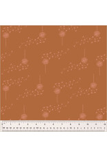 Monaluna Moonlit, Wish in Pumpkin, Fabric Half-Yards
