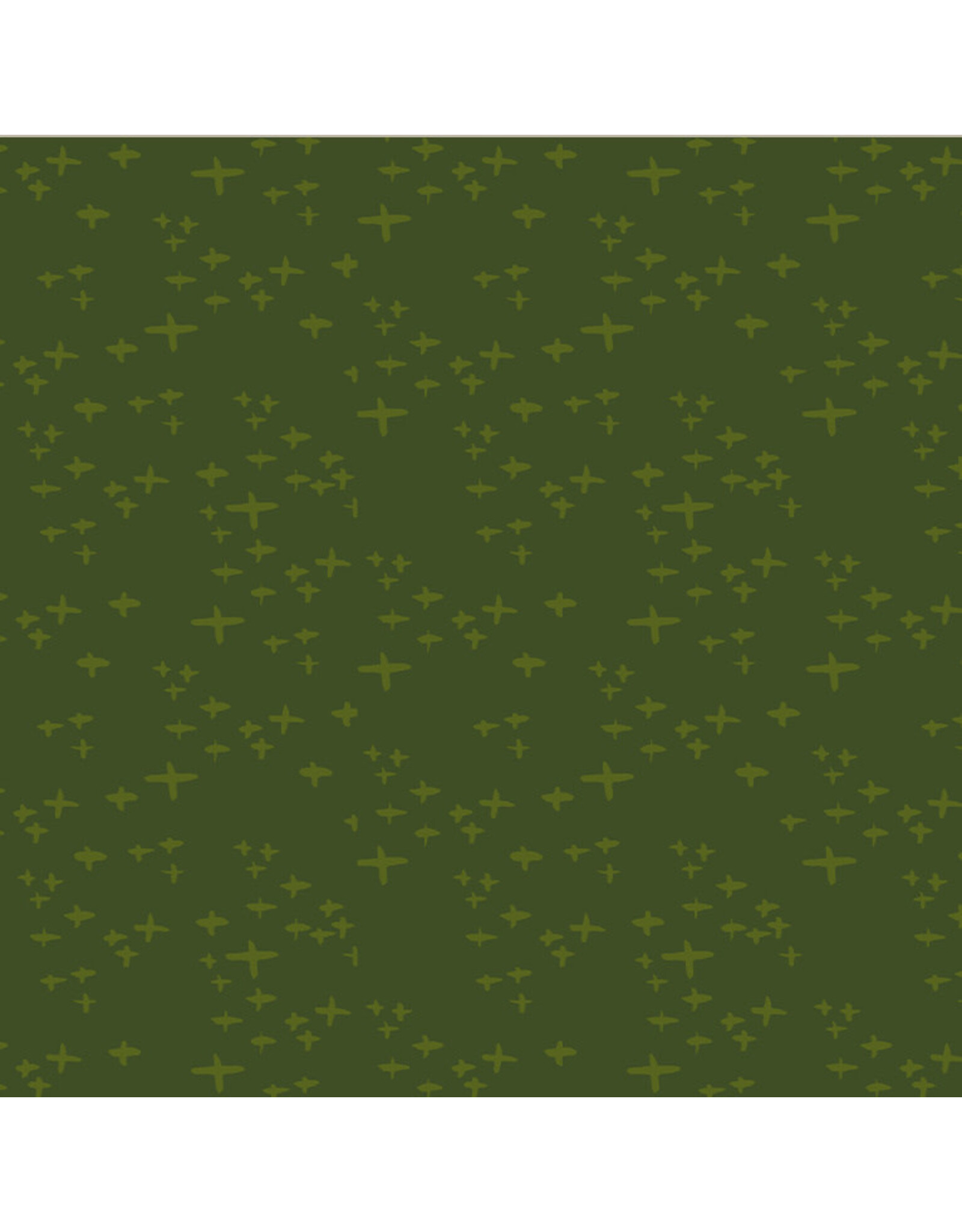 Monaluna Moonlit, Glimmer in Grassy, Fabric Half-Yards