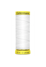 Gutermann ON ORDER-Gutermann, Elastic Thread - 10m White