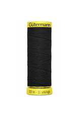 Gutermann Gutermann, Elastic Thread - 10m Black