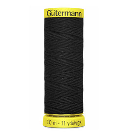 Gutermann Gutermann, Elastic Thread - 10m Black
