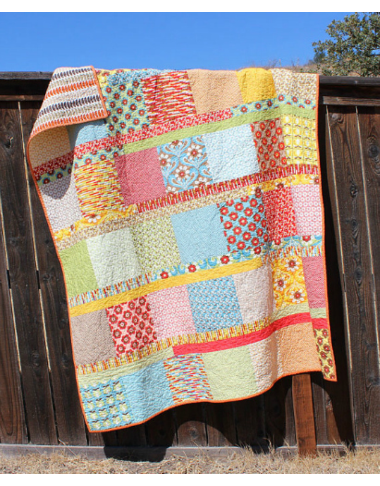 Orange Dot Quilts Boho Chic Quilt Pattern