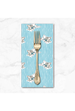 PD's Cloud9 Collection Goodnight Moon, Storytime Stripe in Blue, Dinner Napkin