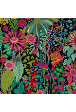 Sally Kelly Twilight, Twilight Dance in Black, Fabric Half-Yards