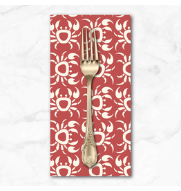 PD's Cloud9 Collection Ocean Motion, Crabs in Red, Dinner Napkin
