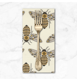 PD's Gingiber Collection Bee Garden, Bumblebee in Porcelain, Dinner Napkin