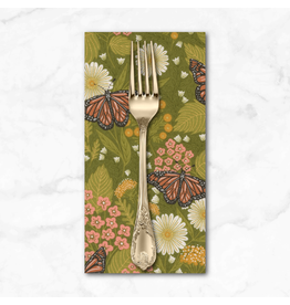 PD's Gingiber Collection Bee Garden, Summer Butterfly in Ivy, Dinner Napkin