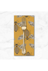 PD's Gingiber Collection Bee Garden, Bumblebee in Honey, Dinner Napkin PD's Gingiber Collection Bee Garden, Bumblebee in Honey, Dinner Napkin