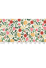 Rifle Paper Co. Rayon, English Rose, Roses in Cream, Fabric Half-Yards