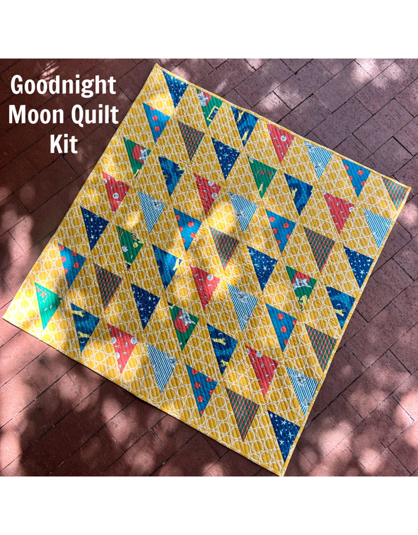PD Goodnight Moon Migration Quilt Kit - Fabric to make a 36”  Square Quilt Top