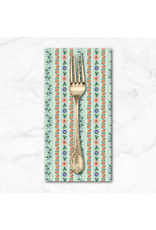 PD's Rifle Paper Co Collection English Rose, Delphine in Mint, Dinner Napkin