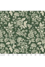 PD's Rifle Paper Co Collection English Rose, English Rose in Hunter and Cream, Dinner Napkin