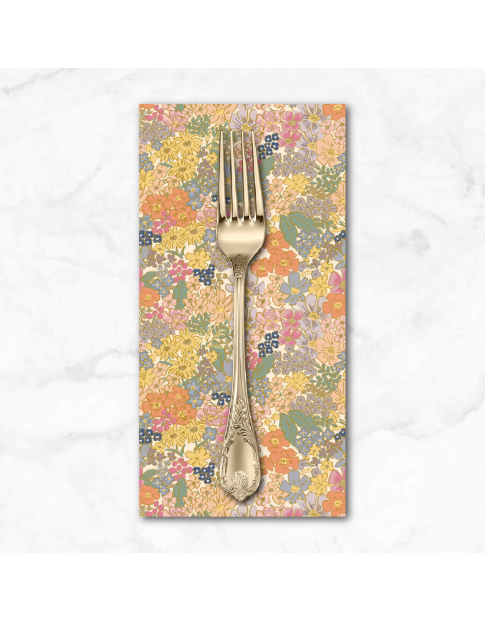 PD's Rifle Paper Co Collection English Rose, Mimi in Blush, Dinner Napkin