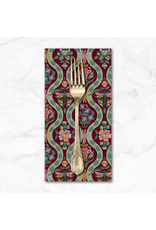PD's Rifle Paper Co Collection English Rose, Posie in Burgundy, Dinner Napkin PD's Rifle Paper Co Collection English Rose, Posie in Burgundy, Dinner Napkin