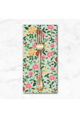 PD's Rifle Paper Co Collection English Rose, Roses in Mint, Dinner Napkin