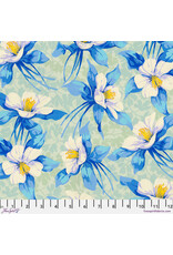Martha Negley Nation of Flowers, Columbine in Sky, Fabric Half-Yards