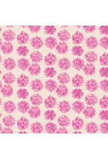 Martha Negley Nation of Flowers, Milkweed in Pink, Fabric Half-Yards