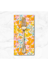 PD's Martha Negley Collection Nation of Flowers, Pacific Coast in Golden, Dinner Napkin