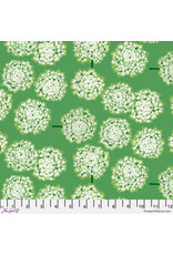 Martha Negley Nation of Flowers, Queen Annes Lace in Green, Fabric Half-Yards Martha Negley Nation of Flowers, Queen Annes Lace in Green, Fabric Half-Yards