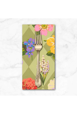 PD's Martha Negley Collection Nation of Flowers, State Flowers in Sage, Dinner Napkin PD's Martha Negley Collection Nation of Flowers, State Flowers in Sage, Dinner Napkin