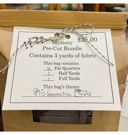 PD ON SALE- "Geometric" Mystery Pre-Cut Bundle - Contains 3 Yards