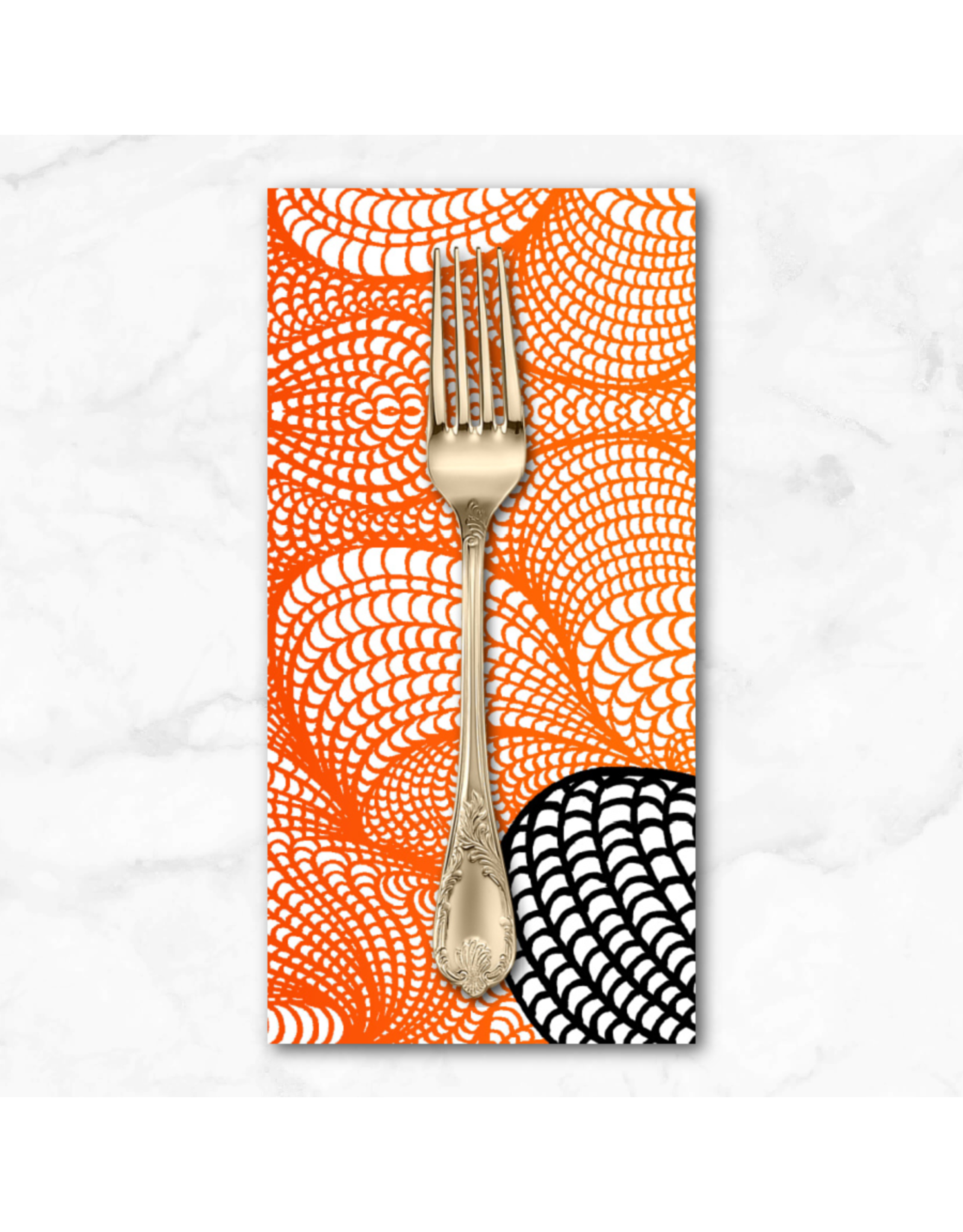 PD's Adrienne Leban Collection ON SALE-BioGeo-2, Bio Banter in Warm, Dinner Napkin
